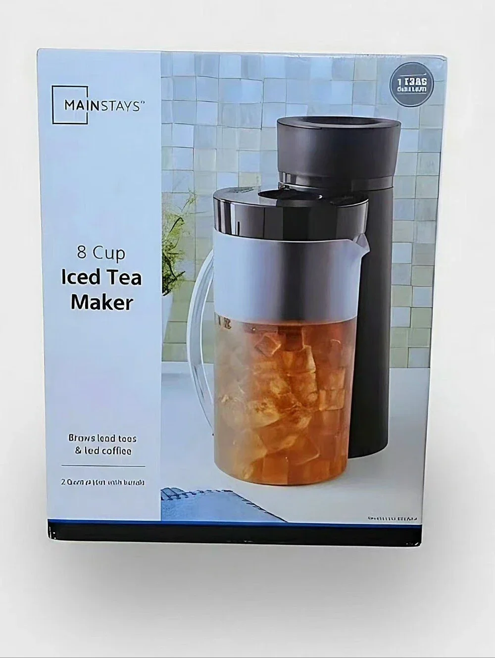 Mainstays 8-Cup Iced Tea Maker - Black